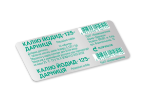 калій йод 125